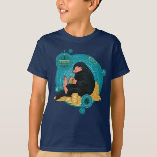 Cartoon NIFFLER™ With Gold Coins T-Shirt