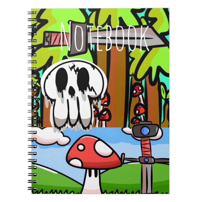 Cartoon Notebook (Front)