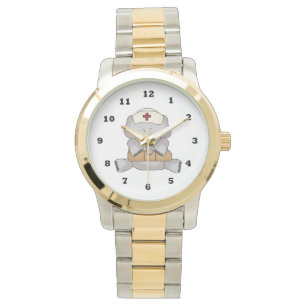 Cartoon Nurse wrist watch