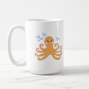 Cartoon Octopus Coffee Mug