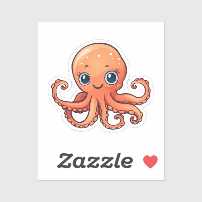Cartoon octopus illustration (Sheet)