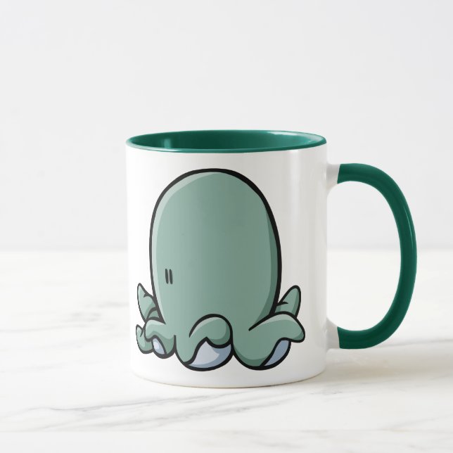 Cartoon Octopus Mug (Right)