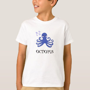 Cartoon Octopus T-Shirt