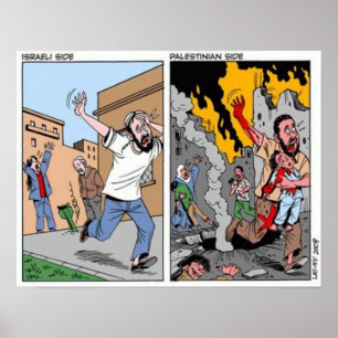 Cartoon of what really happens poster