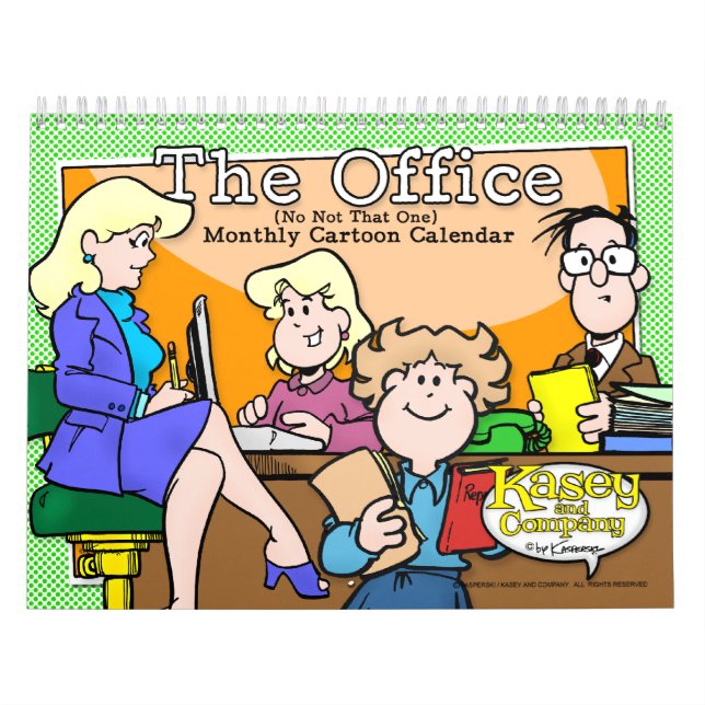 Cartoon Office Calendar (Cover)