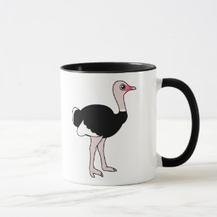 Cartoon Ostrich Mug
