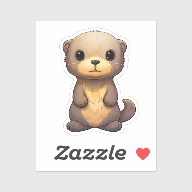 Cartoon otter illustration (Sheet)