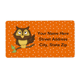 Cartoon Owl (tan)