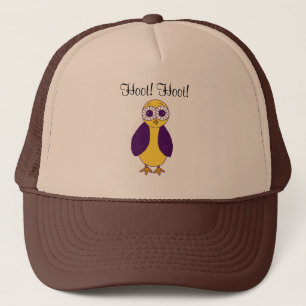 Cartoon Owl Trucker Hat