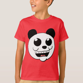 Cartoon Panda Head T-Shirt