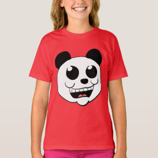 Cartoon Panda Head T-Shirt