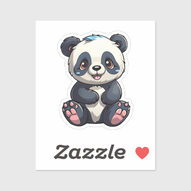 Cartoon panda illustration (Sheet)