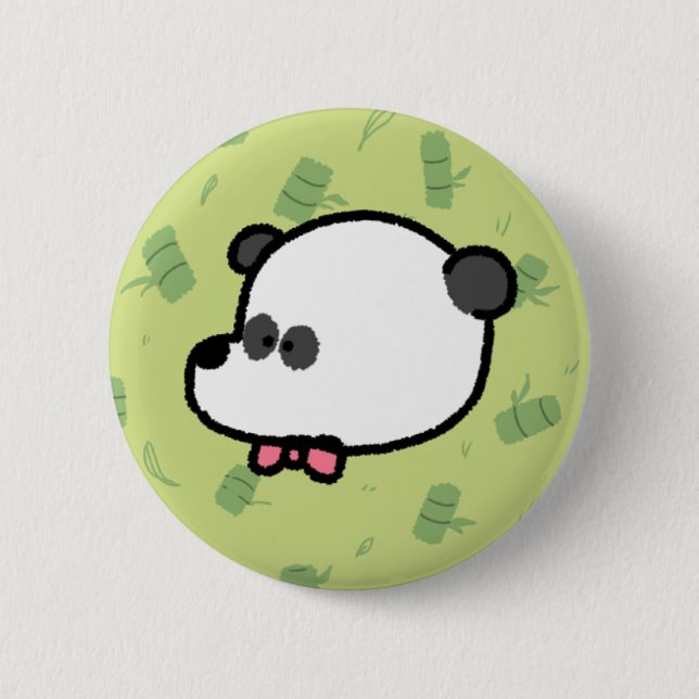 Cartoon Panda Pin (Front)