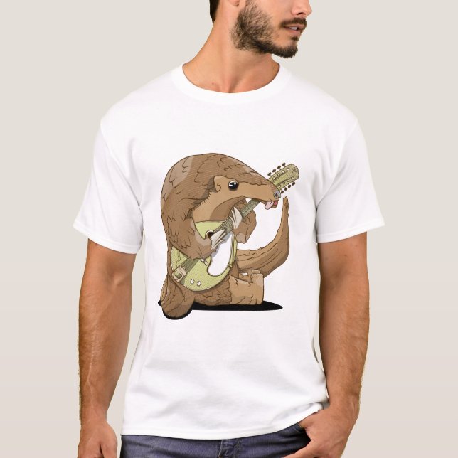 Cartoon Pangolin T-Shirt (Front)