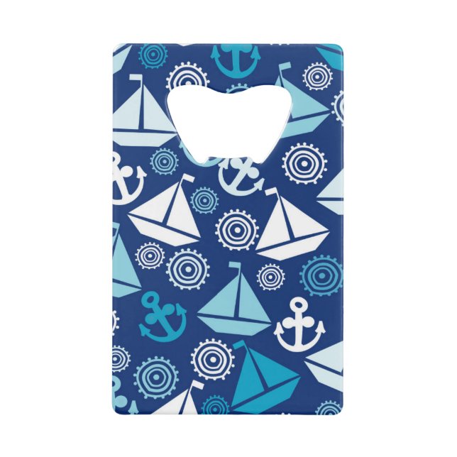 Cartoon Pattern With Sailboats (Front)
