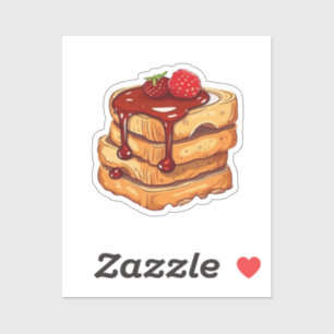 Cartoon peanut butter and jelly sandwich
