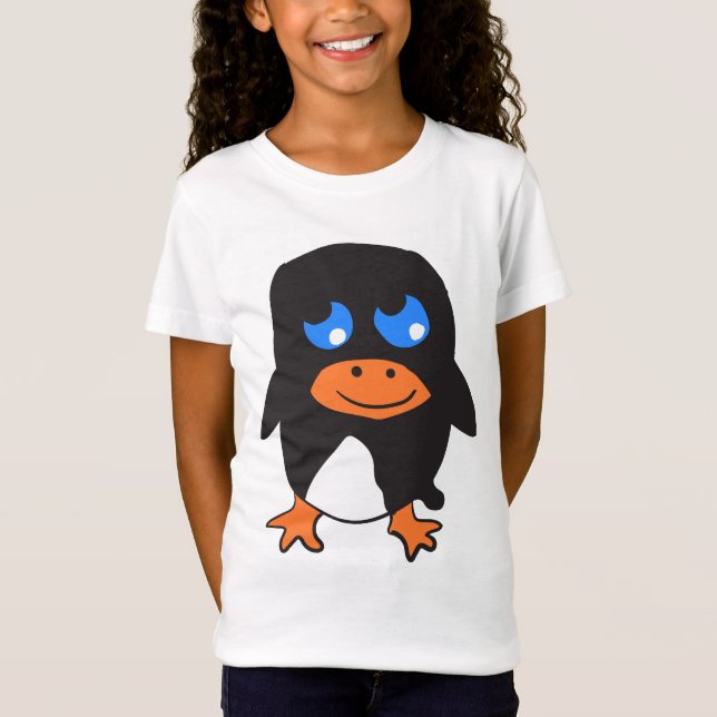 Cartoon Penguin T-Shirt (Front)