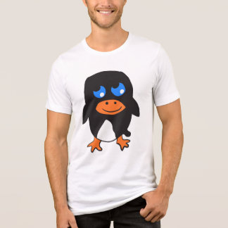 Cartoon Penguin Tri-Blend Shirt
