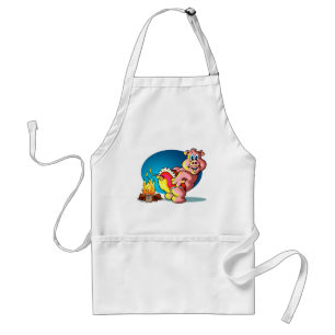 Cartoon Piglet Standard Apron