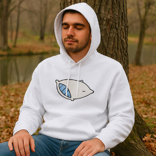 Cartoon Pillow with Giant Hoodie