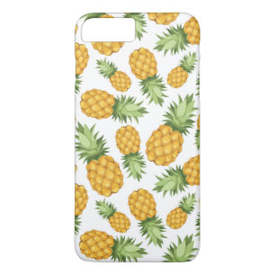 Cartoon Pineapple Pattern iPhone 8 Plus/7 Plus Case