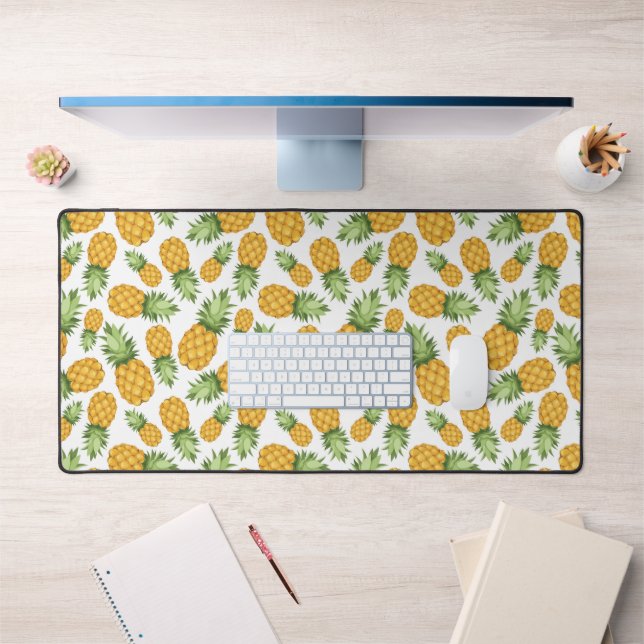 Cartoon Pineapple Pattern Desk Mat (Office 1)