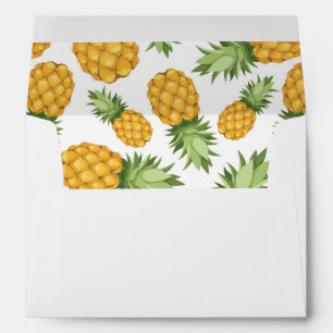 Cartoon Pineapple Pattern Envelope