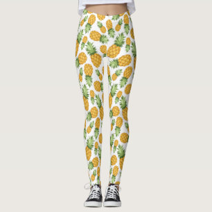 Cartoon Pineapple Pattern Leggings