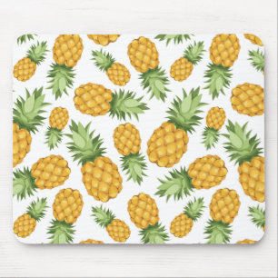 Cartoon Pineapple Pattern Mouse Mat