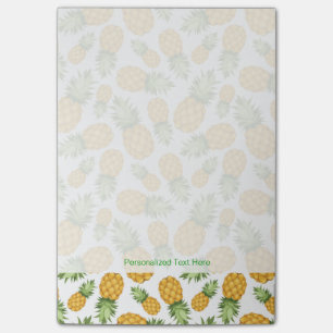 Cartoon Pineapple Pattern Post-it Notes