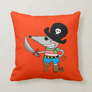 cartoon pirate cushion