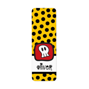 Cartoon Pirate Skull & Bone Kid's Halloween Party