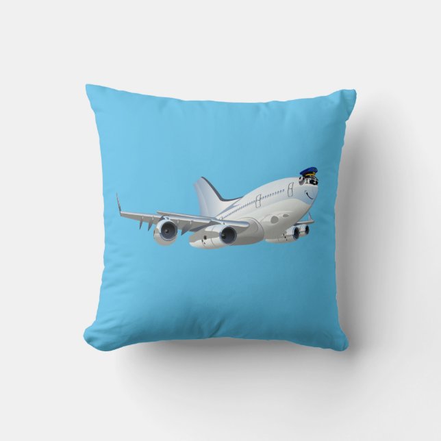 Cartoon plane cushion (Front)