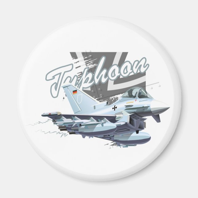 Cartoon plane magnet (Front)
