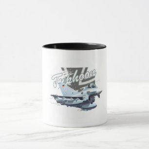 Cartoon plane mug