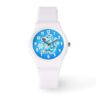 Cartoon polar bear cute watch