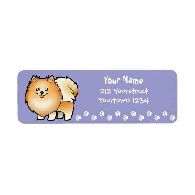 Cartoon Pomeranian (Front)