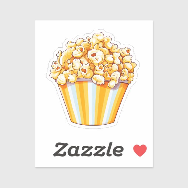 Cartoon popcorn (Sheet)