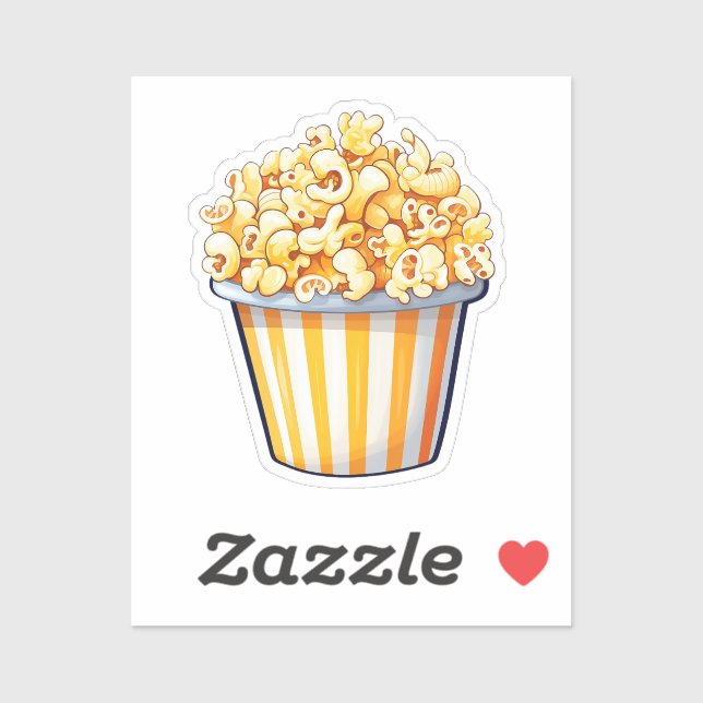 Cartoon popcorn (Sheet)