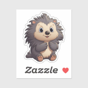 Cartoon porcupine illustration