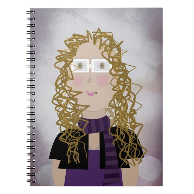 Cartoon Portrait Notebook (Front)