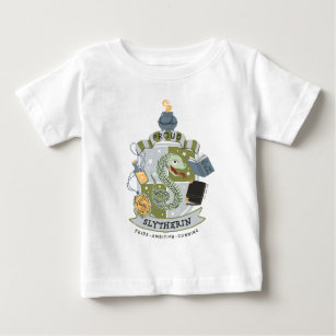 Cartoon Proud Slytherin Crest Baby T-Shirt