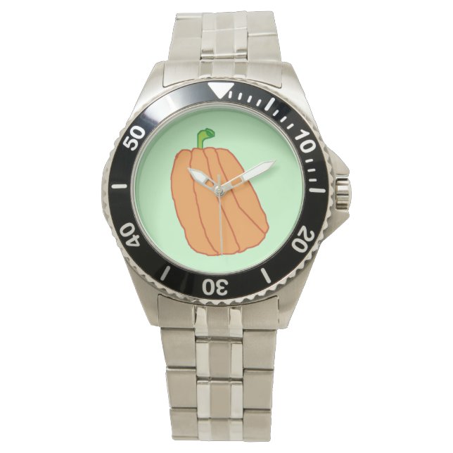 Cartoon Pumpkin watch (Front)