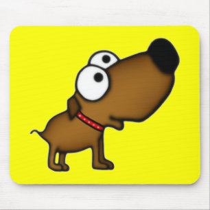 Cartoon Puppy Mouse Mat