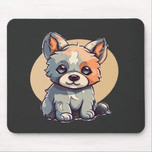 CARTOON PUPPY MOUSE MAT