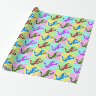 Cartoon Puppy Wrapping Paper