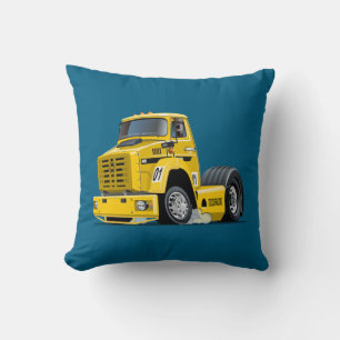 Cartoon Racing truck Cushion