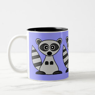 Cartoon Racoon Coffee Mug