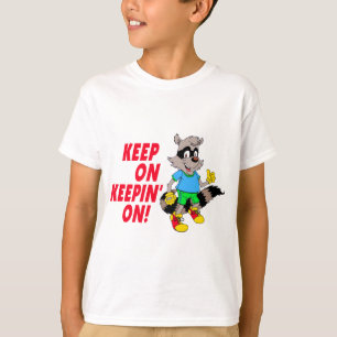 Cartoon Racoon T-Shirt