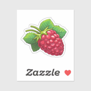 Cartoon raspberry
